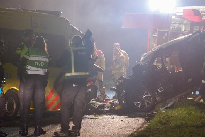 Drie slachtoffers overleden door ongeval tussen ambulance en personenauto