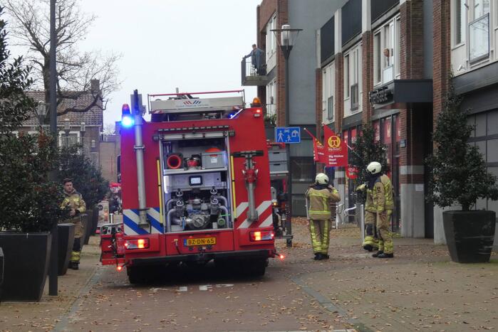 Woningbrand in appartementencomplex