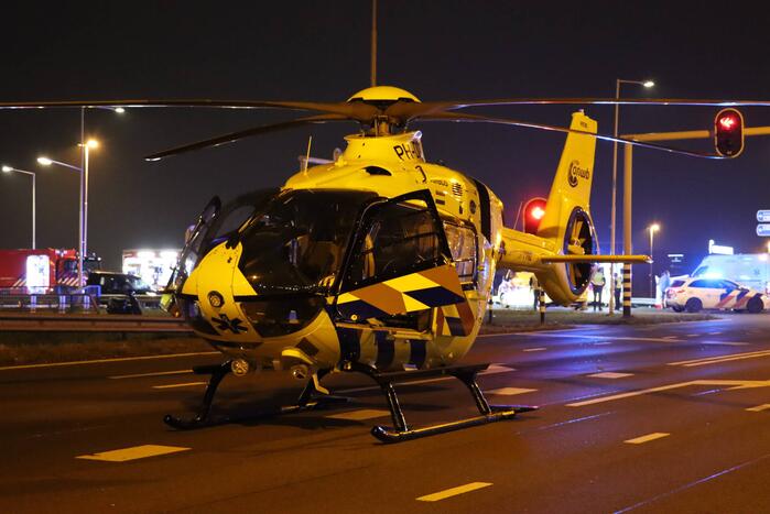 Persoon overleden na ernstig ongeval