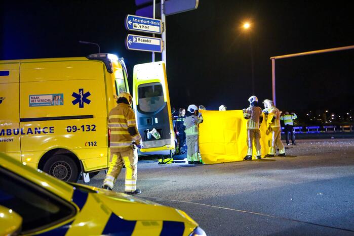 Persoon overleden na ernstig ongeval