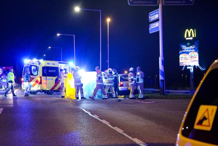 Persoon overleden na ernstig ongeval