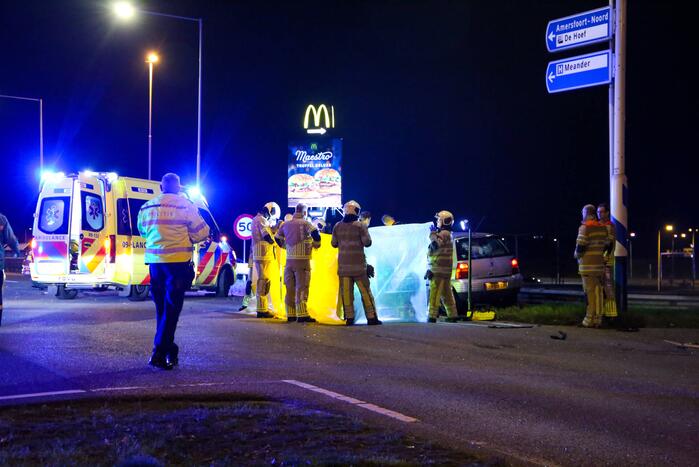 Persoon overleden na ernstig ongeval