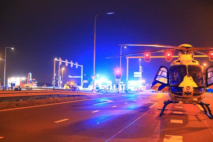 Persoon overleden na ernstig ongeval