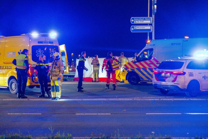 Persoon overleden na ernstig ongeval