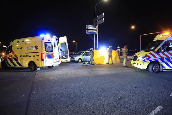 Persoon overleden na ernstig ongeval