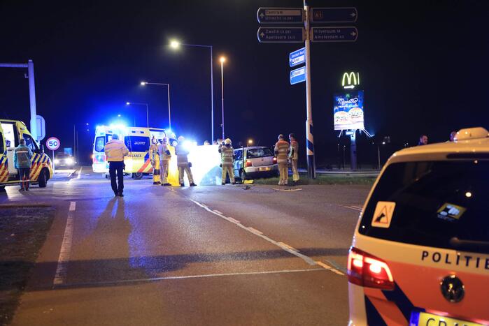 Persoon overleden na ernstig ongeval