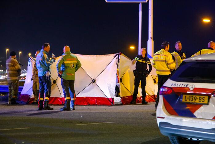 Persoon overleden na ernstig ongeval