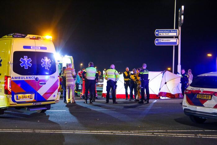 Persoon overleden na ernstig ongeval