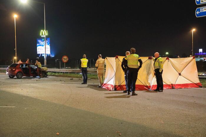 Persoon overleden na ernstig ongeval