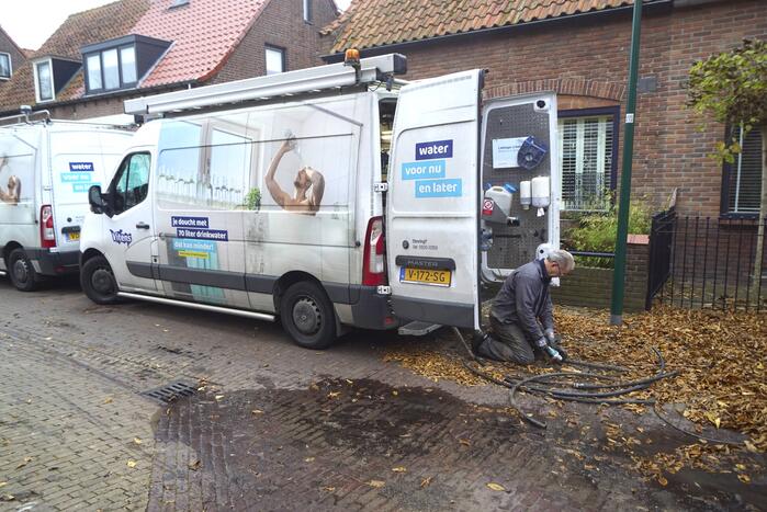 Huishoudens zonder water na waterlekkage