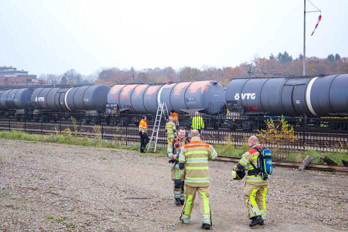 Mogelijk brand in trein bij De Rijtuigenloods