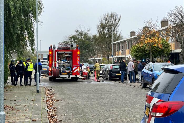 Flinke rookontwikkeling bij woningbrand