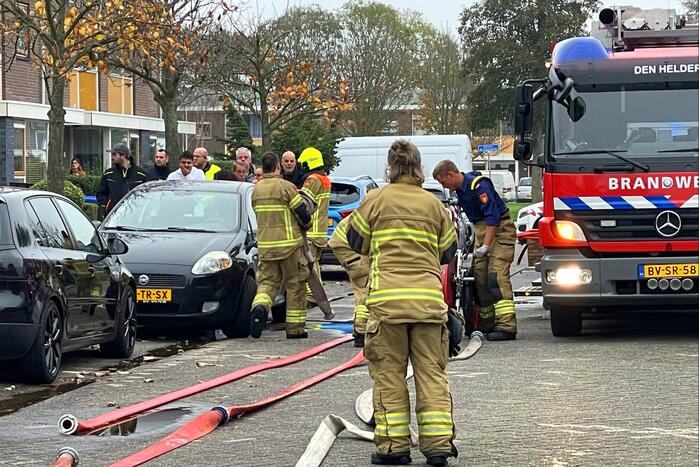 Flinke rookontwikkeling bij woningbrand