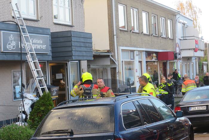 Brand in cafetaria