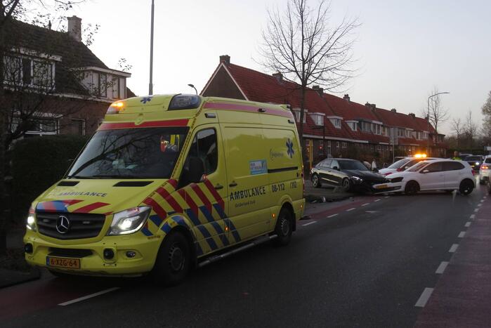 Flinke schade aan personenauto's door ongeval