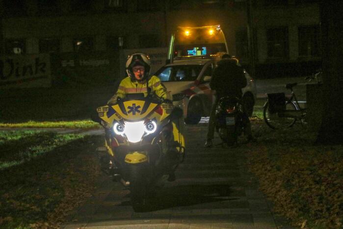 Persoon gaat onderuit en raakt zwaargewond