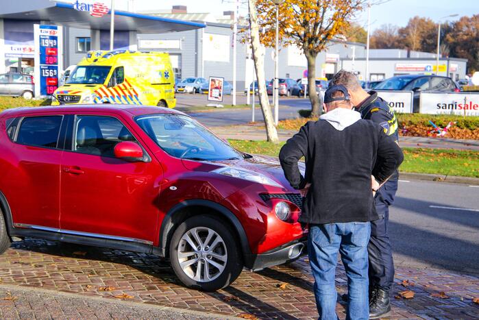 Fietser gewond bij aanrijding met auto