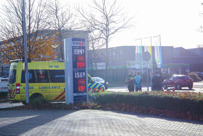Fietser gewond bij aanrijding met auto