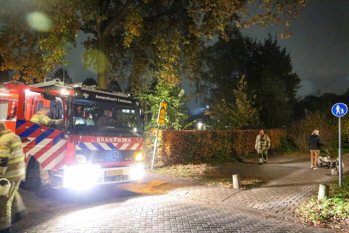 Stapel papier in brand