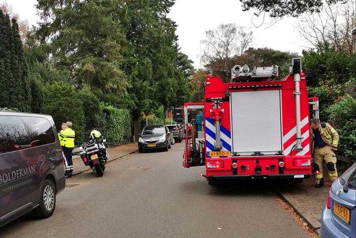 Gasleiding geraakt bij werkzaamheden in woning