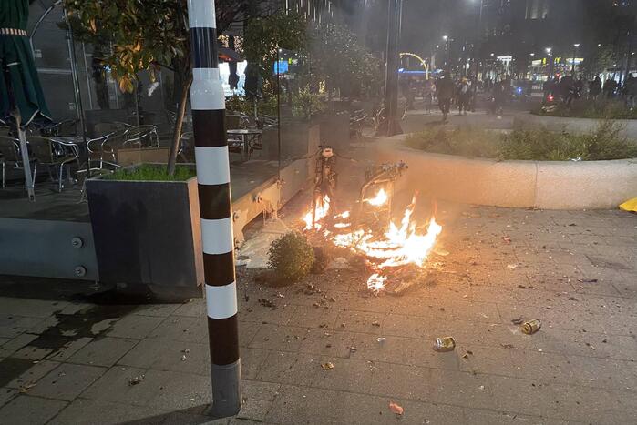 Onrustig bij demonstratie tegen 2G beleid