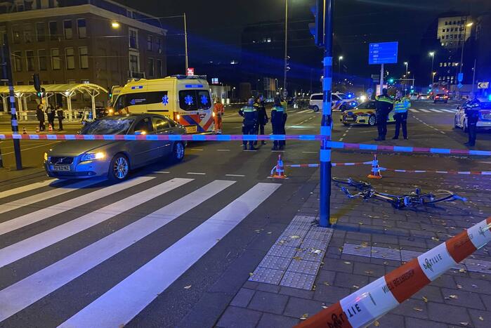 Fietser ernstig gewond bij aanrijding