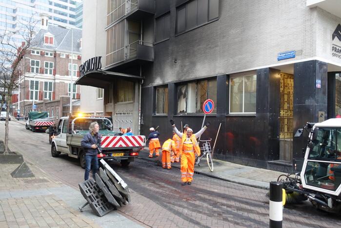 Gemeente druk met puin ruimen na rellen