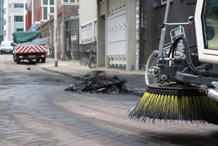 Gemeente druk met puin ruimen na rellen