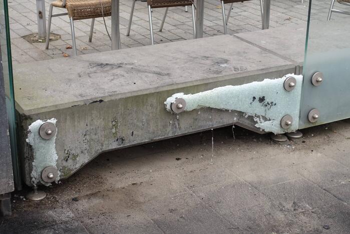 Gemeente druk met puin ruimen na rellen