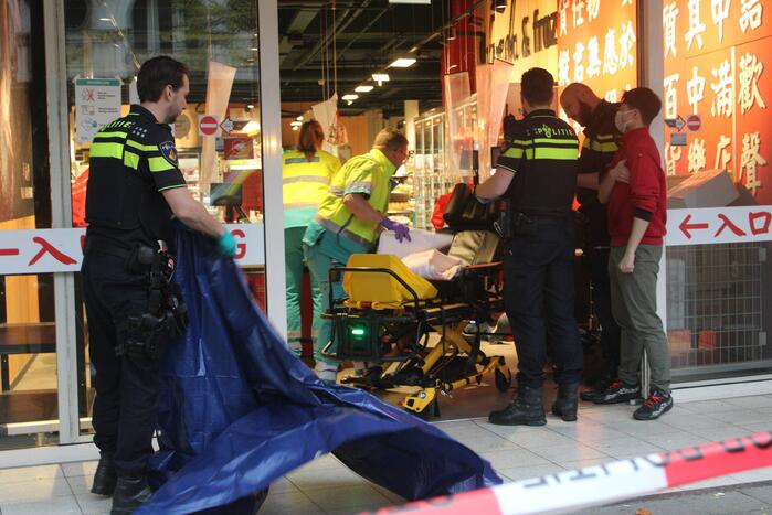 Persoon gewond na steekincident