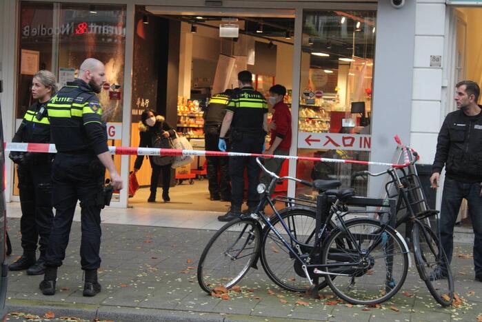 Persoon gewond na steekincident