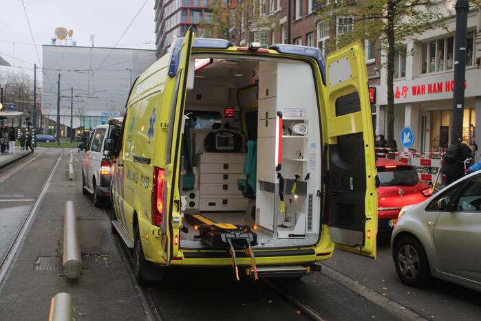 Persoon gewond na steekincident