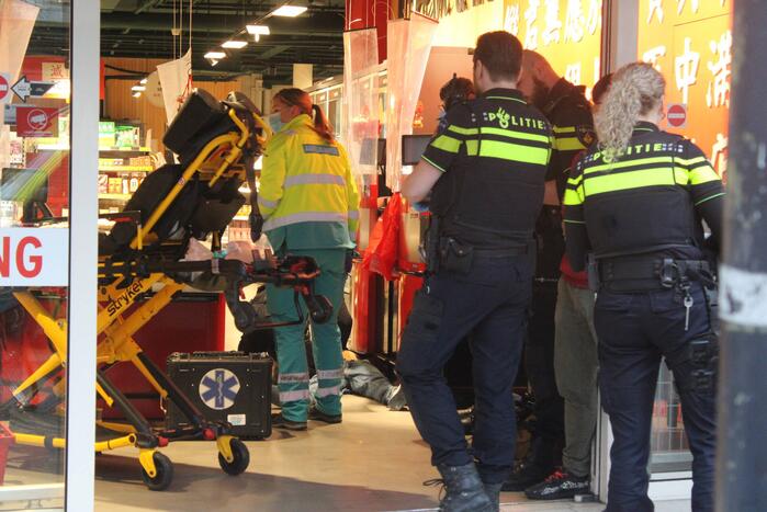 Persoon gewond na steekincident