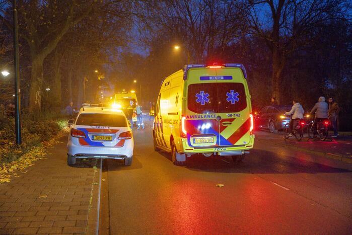 Persoon ernstig gewond bij botsing tussen fiets en scooter