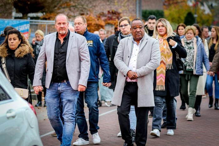 Afscheidsdienst van Mark Elbers druk bezocht