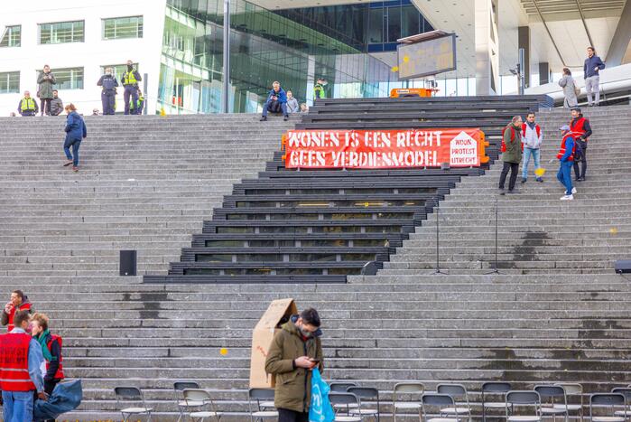 Utrechtse Woonprotest van start gegaan