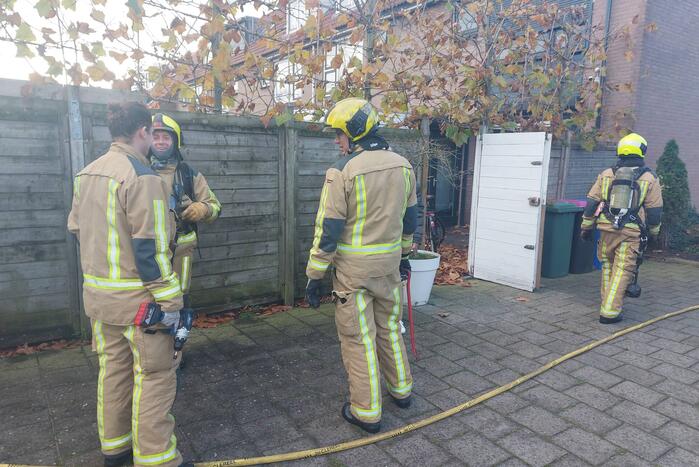 Jongeren stichten brand met vuurwerk in schuur