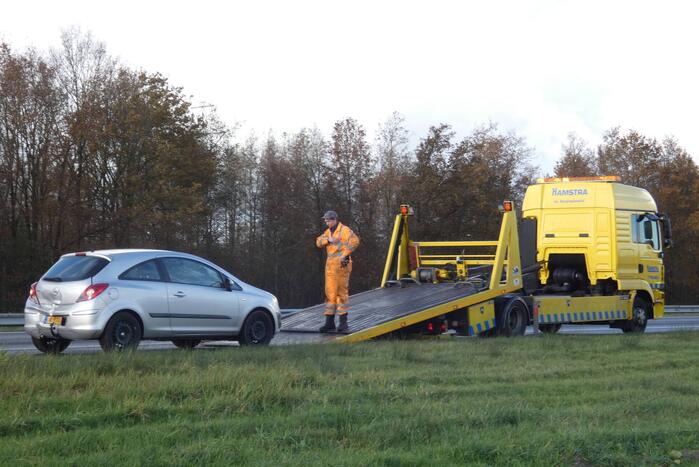 Persoon gewond bij aanrijding tussen meerdere voertuigen