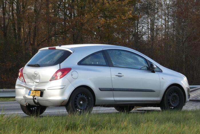 Persoon gewond bij aanrijding tussen meerdere voertuigen
