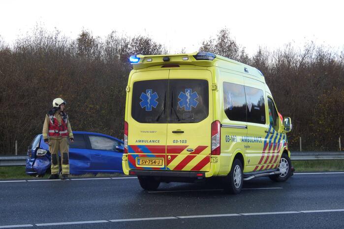 Ongeval tussen meerdere voertuigen