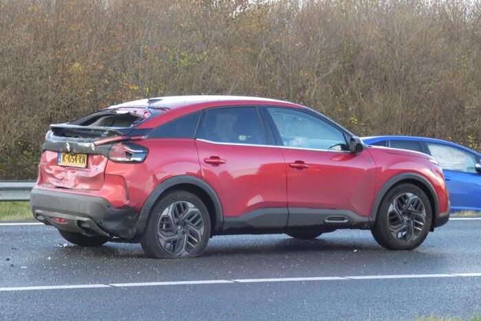 Ongeval tussen meerdere voertuigen