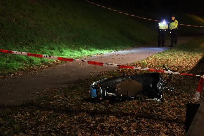 Scooterrijder gewond na ongeval