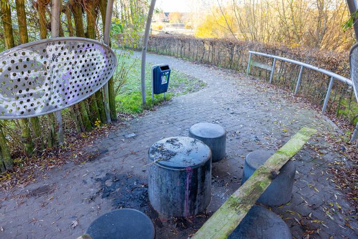 Vernieling en brandstichting in Kattenbroek