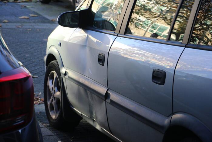 Flinke schade bij aanrijding op parkeerplaats