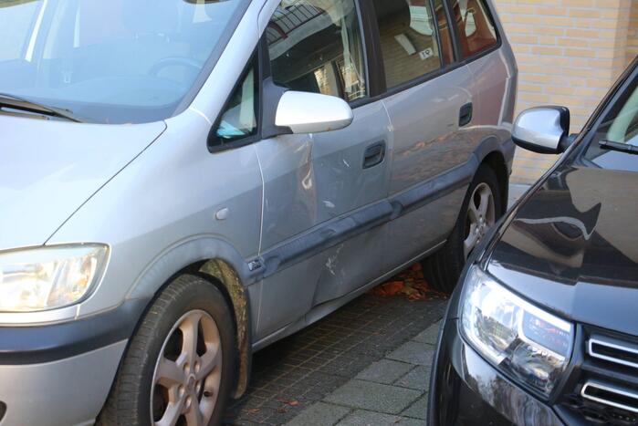 Flinke schade bij aanrijding op parkeerplaats