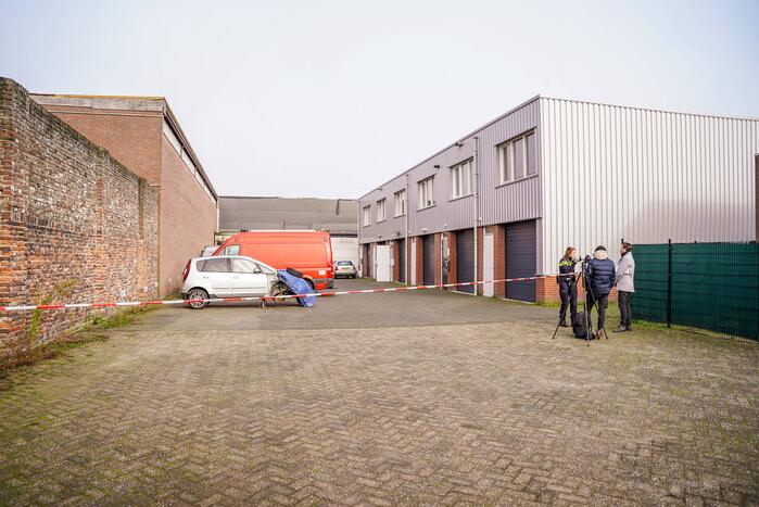 Verdachte stoffen aangetroffen in bedrijfspand