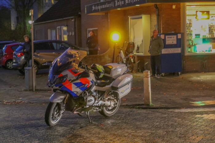 Verkeershinder door ongeval op kruising