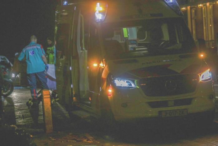 Verkeershinder door ongeval op kruising