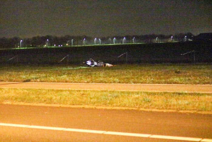 Motorrijder raakt zwaargewond na val