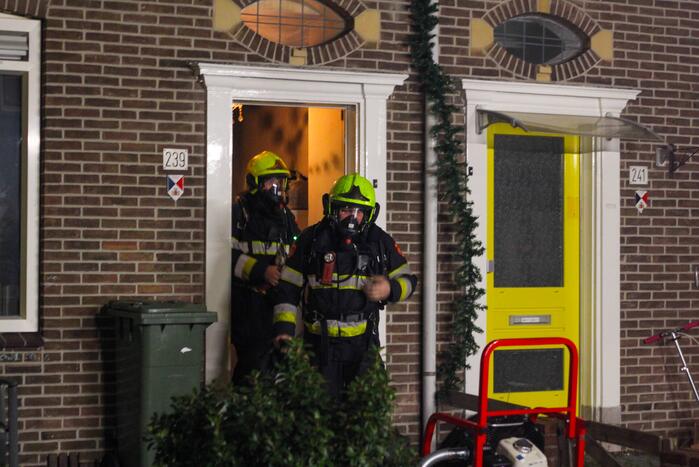 Woningbrand snel onder controle